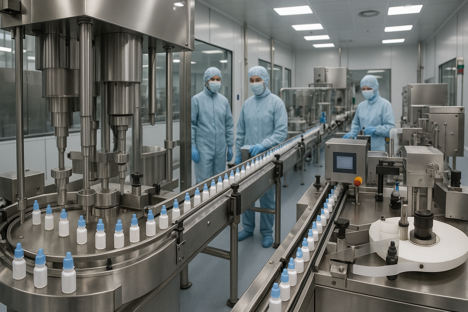 Eyedrop industrial production line